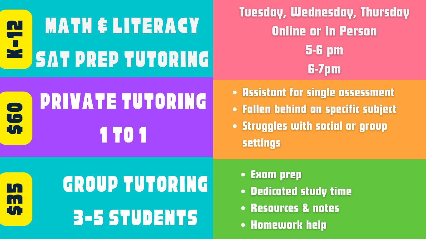 Free Private Tutoring Session